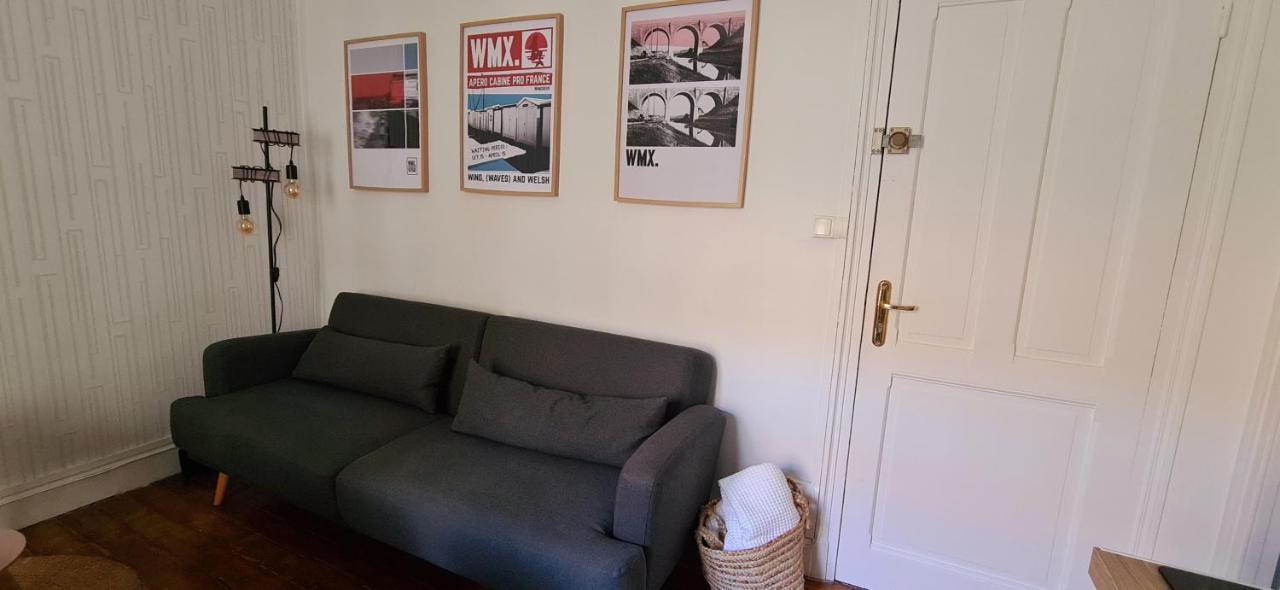 Wimereux 30M2 1 Chambre Et 1 Canape Lit A 2 Pas De La Plage Et Du Centre Екстер'єр фото